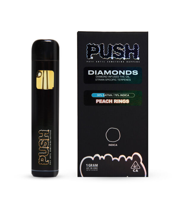 Push Disposable Peach Rings